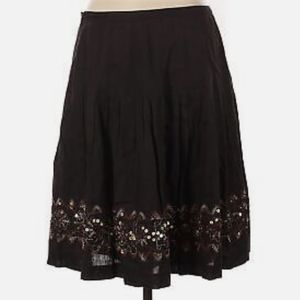 Boho Skirt with Gold Sequin Detail